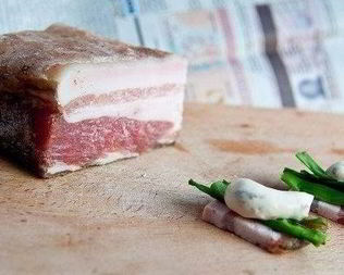 Вкусное домашнее сало с чесноком