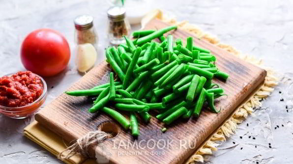 стручковая фасоль в томатном соусе на зиму