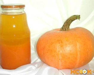 Тыквенный сок на зиму