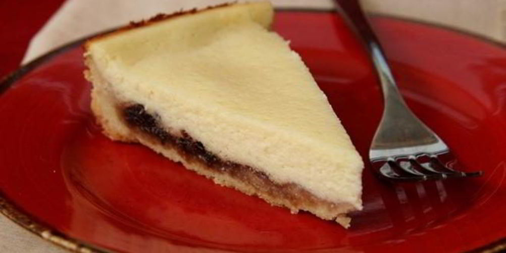 Рецепт чизкейка с вишневым вареньем