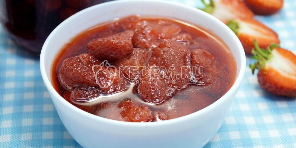 Рецепт клубничного варенья на зиму