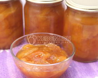 Ленивое абрикосовое варенье