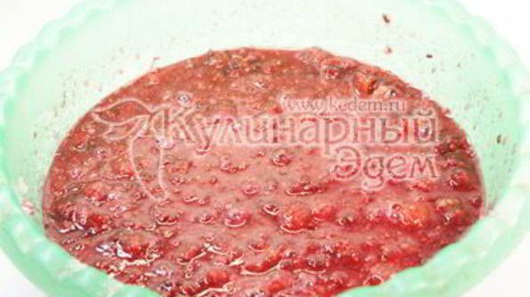 малиновое варенье без варки