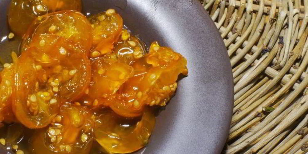 Рецепт томатна-лимонного варенье