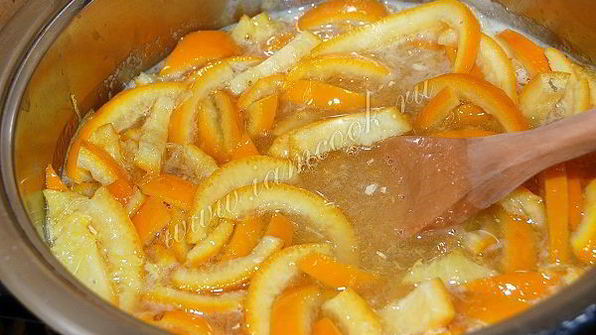 цукаты из апельсиновых корок