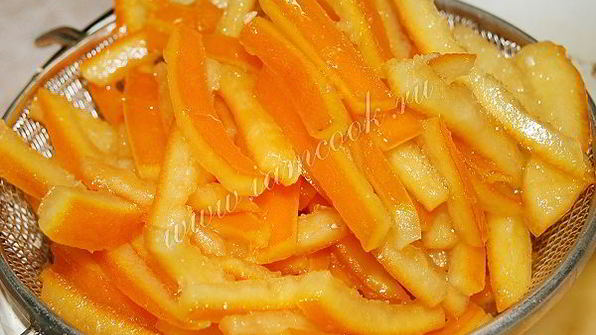 цукаты из апельсиновых корок