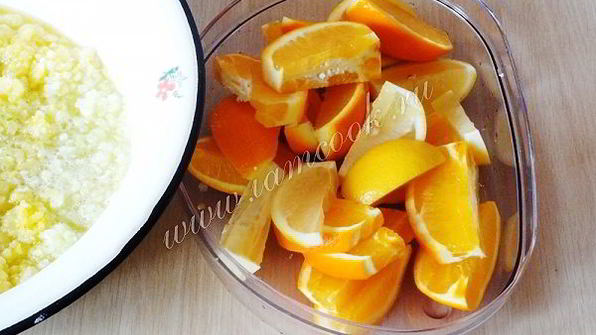 варенье из кабачков с лимоном и апельсином