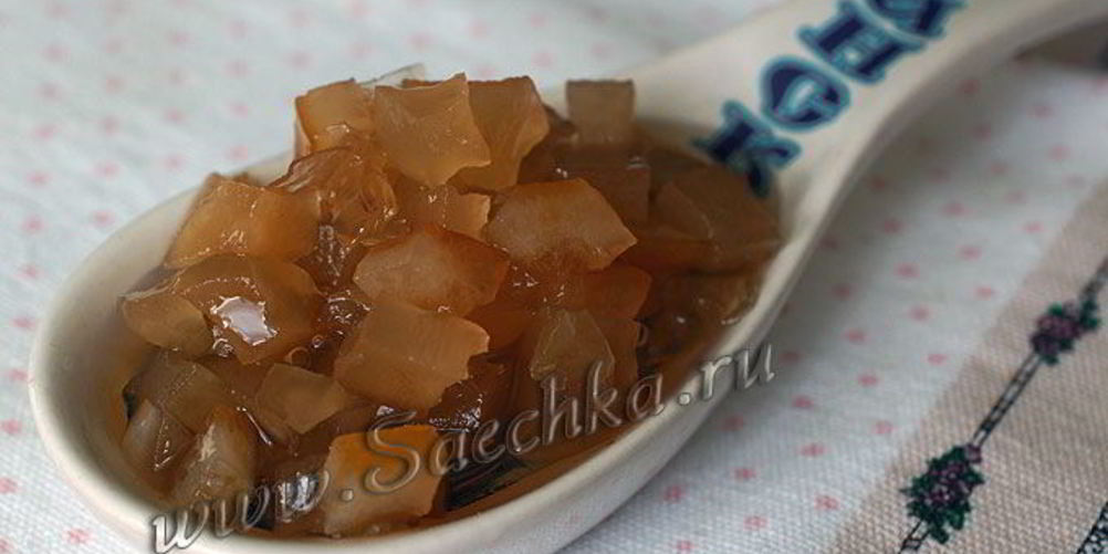 Рецепт варенья из кабачков украинский ананас