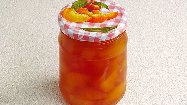 варенье из персиков и консервированных ананасов