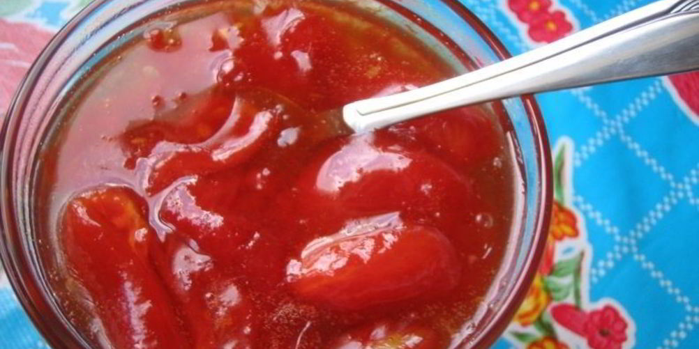 Рецепт варенья из помидоров