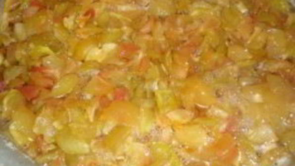 варенье из яблок кусочками