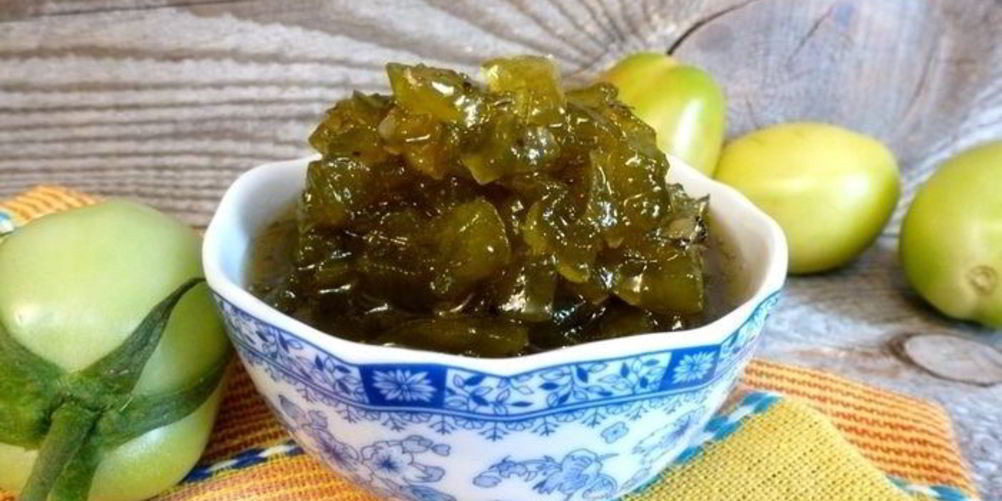 Рецепт варенья из зеленых помидоров