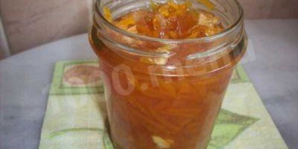 Рецепт варенья тыквенного с яблоками