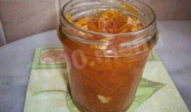 Варенье тыквенное с яблоками