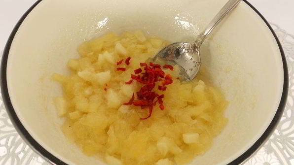 яблочный конфитюр с острым перцем чили