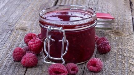 Желейное варенье из малины