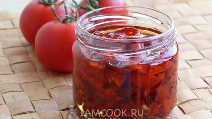 Вяленые помидоры на зиму