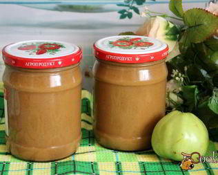 Яблочное пюре с вареной сгущенкой на зиму