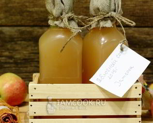 Яблочный сок через соковыжималку