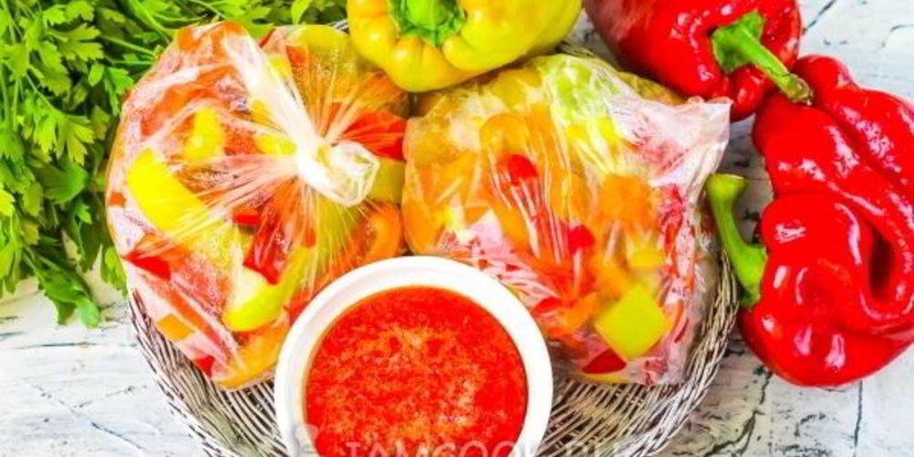 Рецепт замороженного перца на зиму