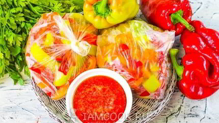 Замороженный перец на зиму