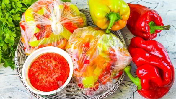 замороженный перец на зиму