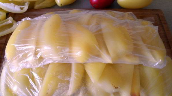 заморозка сладкого перца на зиму