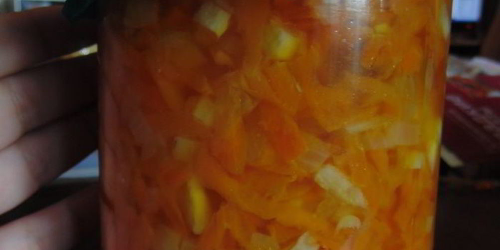 Рецепт зажарки для супов на зиму