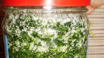 Зеленый лук на зиму