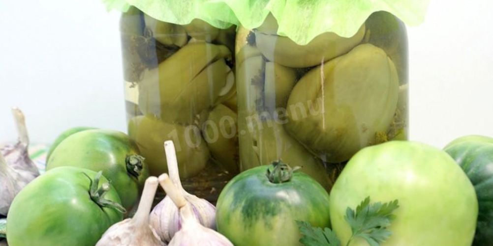 Рецепт зеленых помидоров пальчики оближешь с петрушкой на зиму