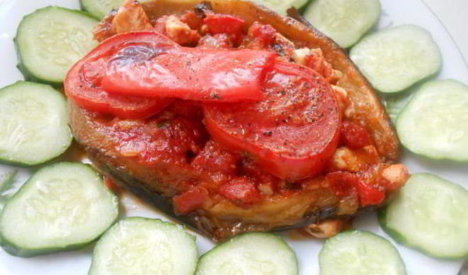 Баклажан Карныярык по-турецки