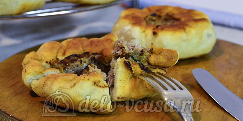 Рецепт беляшей с мясом