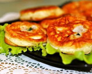 Ленивые беляши на кефире