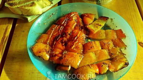 брускетта-гриль с запеченным перцем