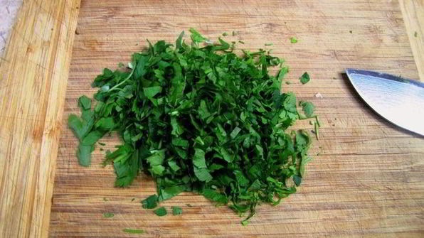 брускетта с грибами