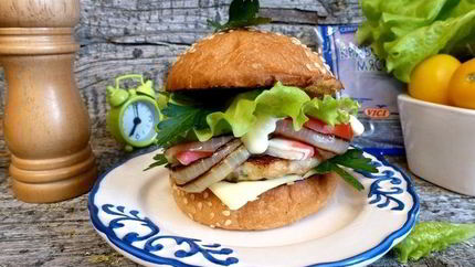 Бургер Крабовый Луи