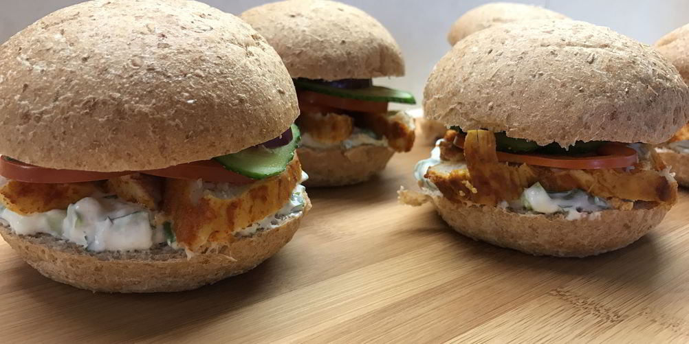 Рецепт бургера с курочкой