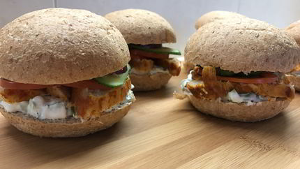 Бургер с курочкой