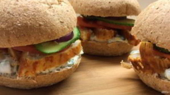 бургер с курочкой