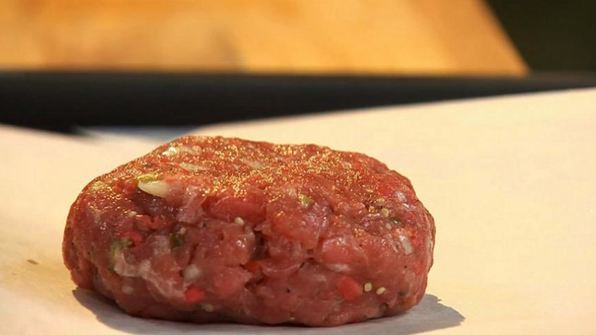 бургер с тунцом и васаби-майонезом