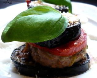 Бургеры с баклажанами