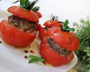 Гамбургер в помидорке