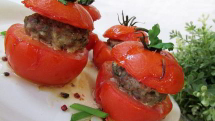 Гамбургер в помидорке