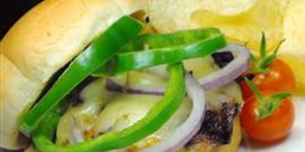 Рецепт гамбургеров с грибами и сыром