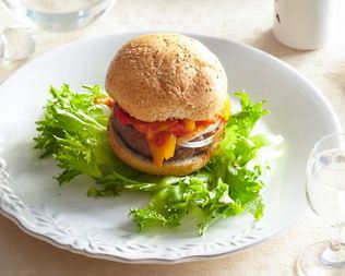 Гамбургеры с лечо