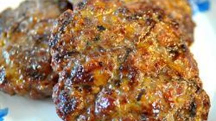 Котлетки для гамбургеров из баранины