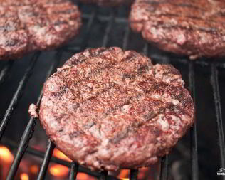 Котлеты для бургеров на гриле