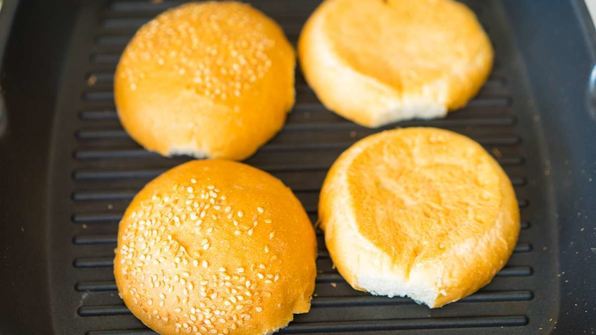 куриный гамбургер