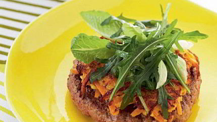 Морковный бургер