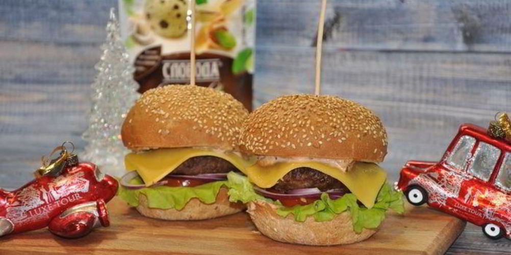 Рецепт новогодних бургеров